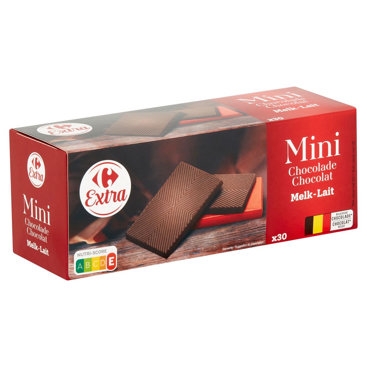 Mini tablette de chocolat publicitaire 30 gr