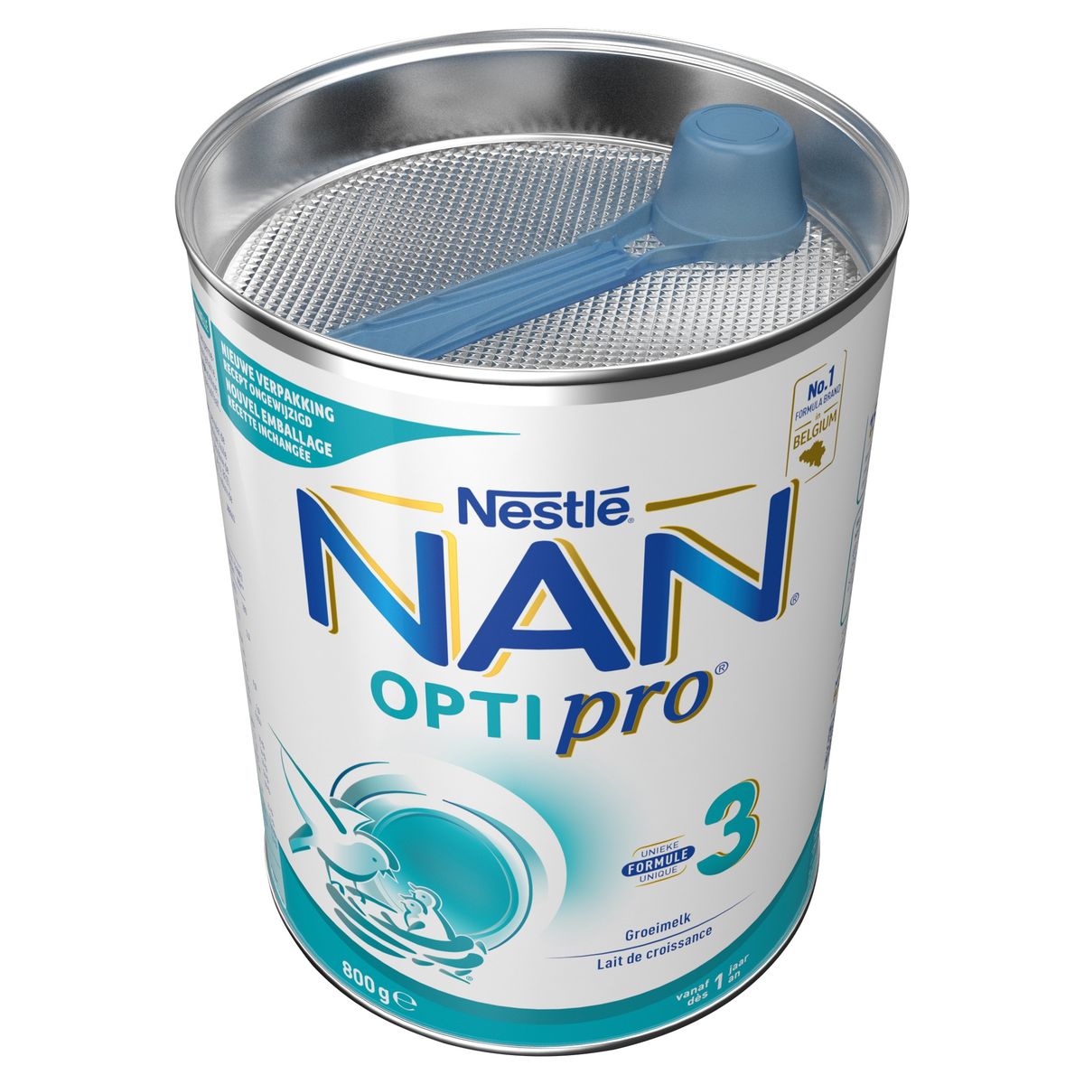 Nan Optipro 3 Groeimelk vanaf 1 Jaar 800 g