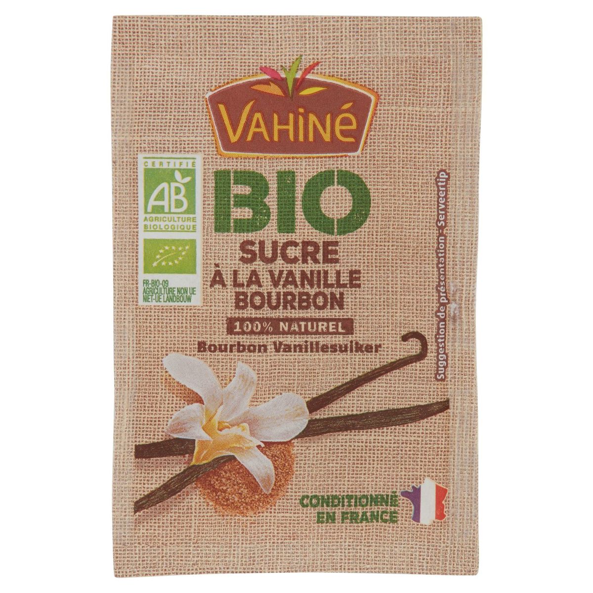Vahiné Bio Bourbon Vanillesuiker 7 g