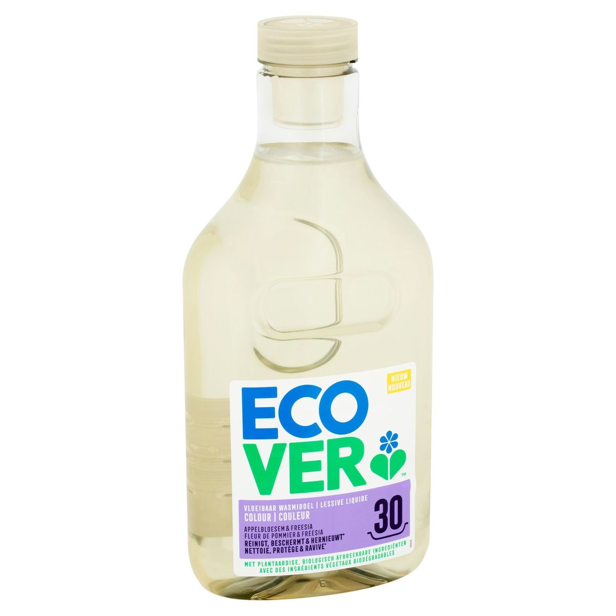 Ecover Lessive Liquide Couleur 30 Lavages 1.5 L