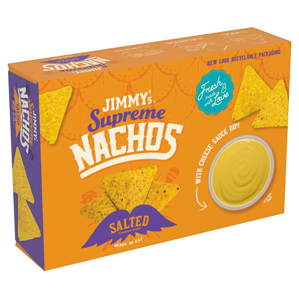 Jimmy's Supreme Salted Flavoured Nachos 200 g