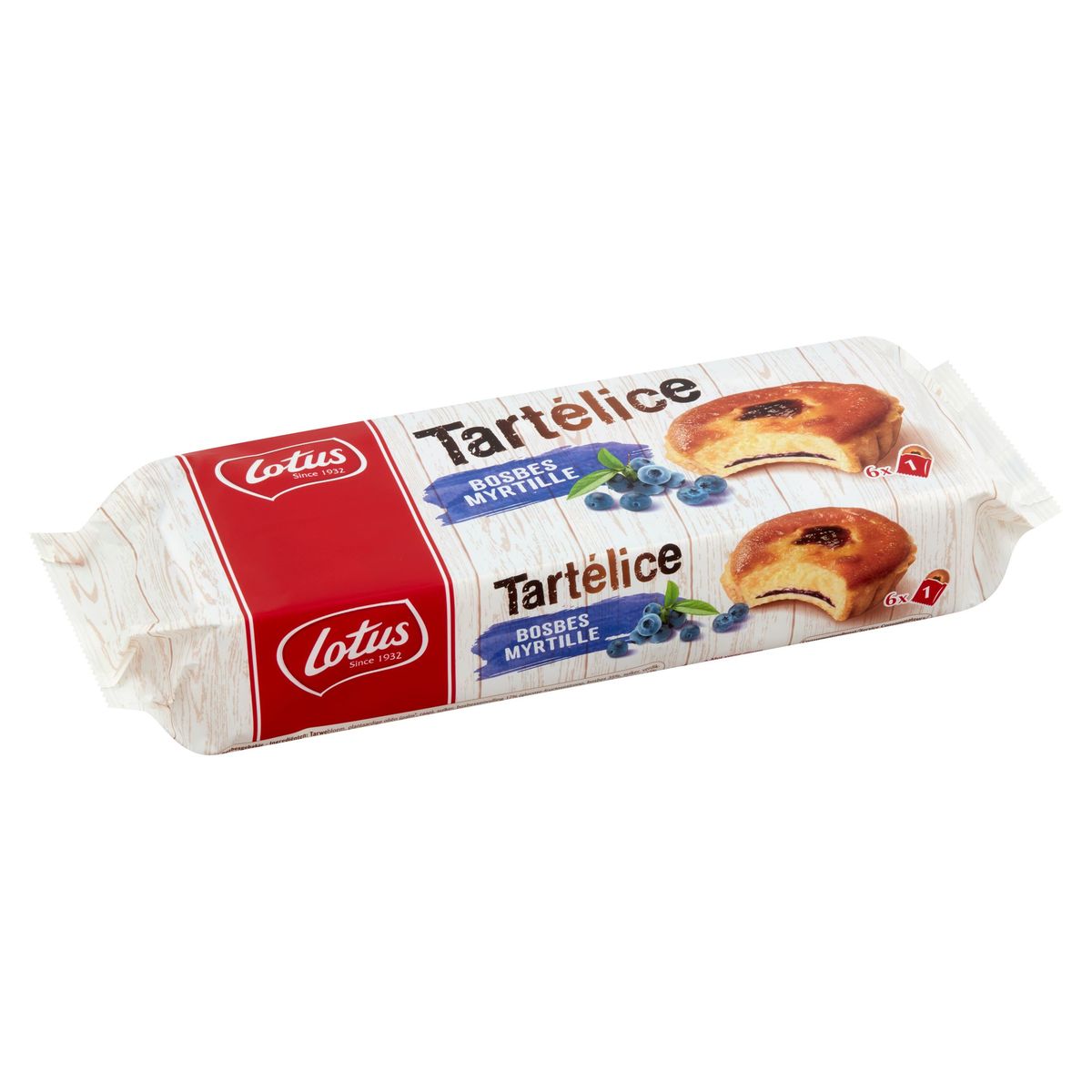 Lotus Tartélice Bosbes 6 x 57.5 g