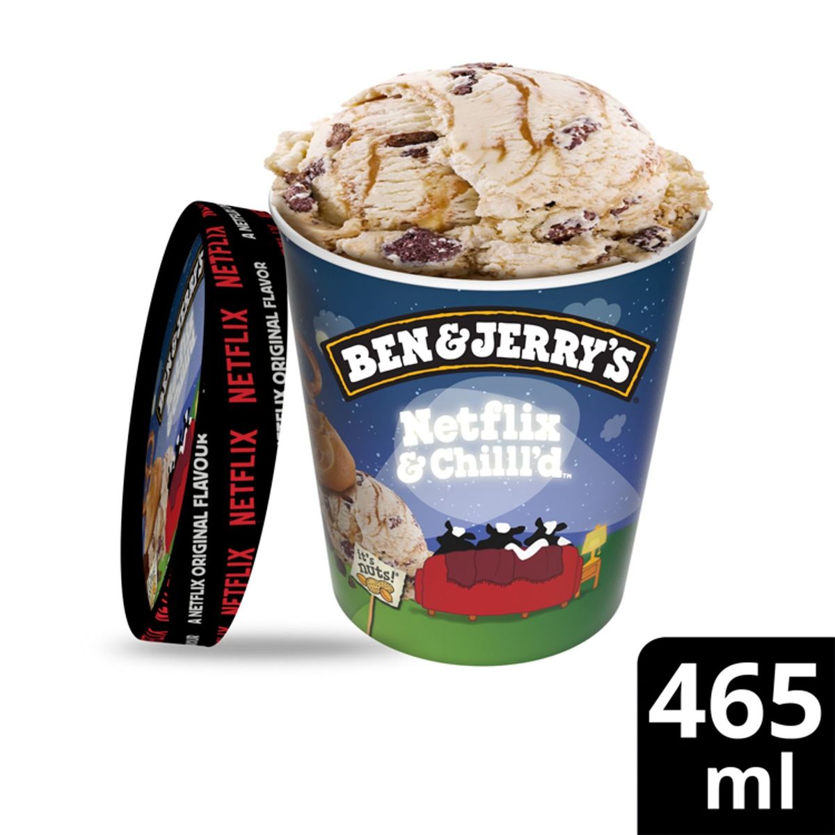 Ben & Jerry's Ijs Netflix & Chill'd 465 ml