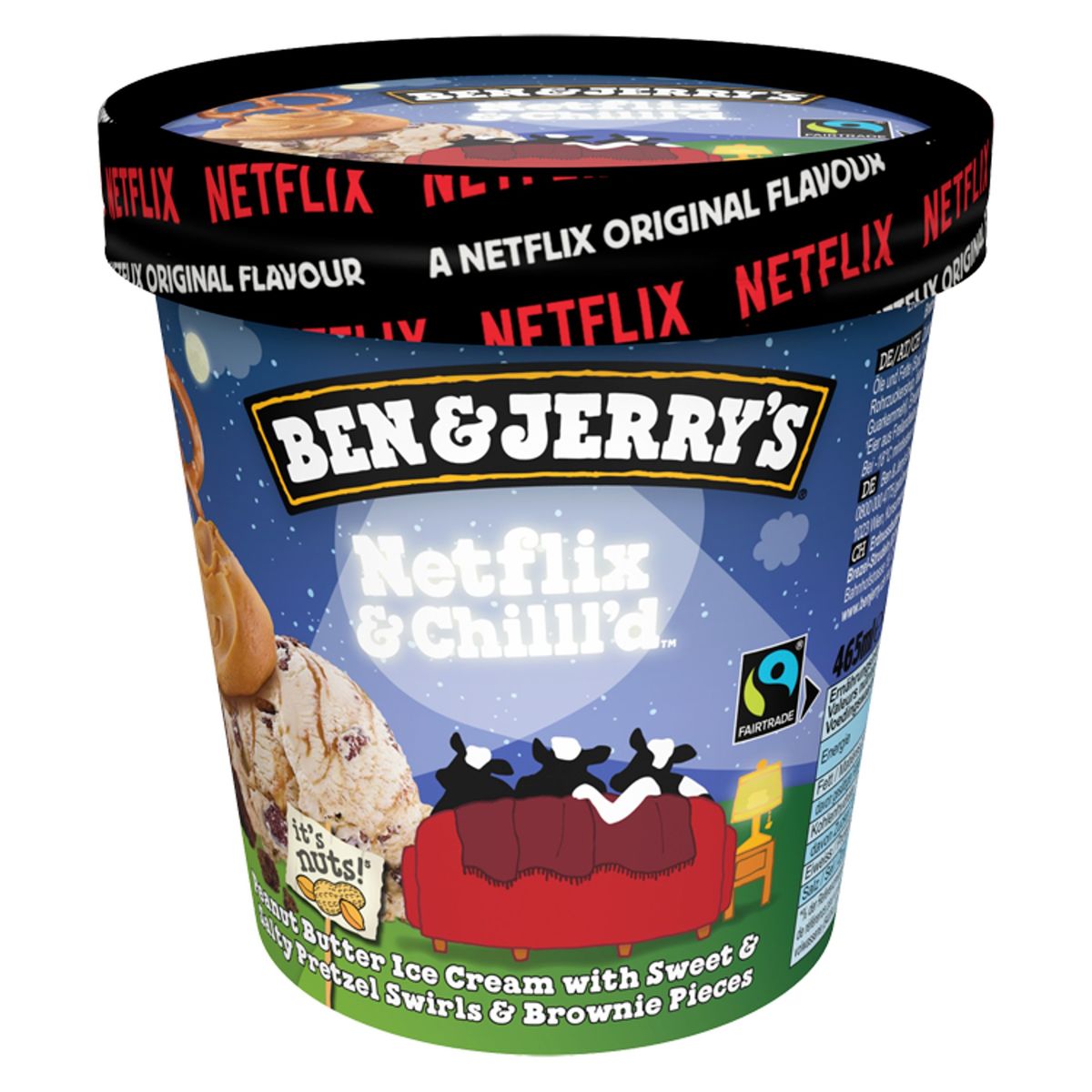 Ben & Jerry's Glace Netflix & Chill'd 465 ml