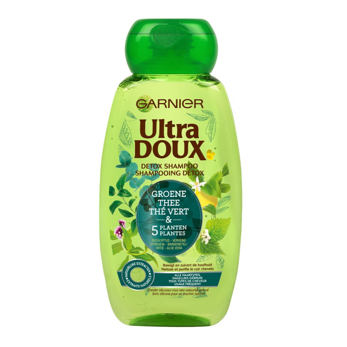 Garnier Ultra Doux Shampoo 5 Planten Normaal, Verzwakt Haar 250 ml