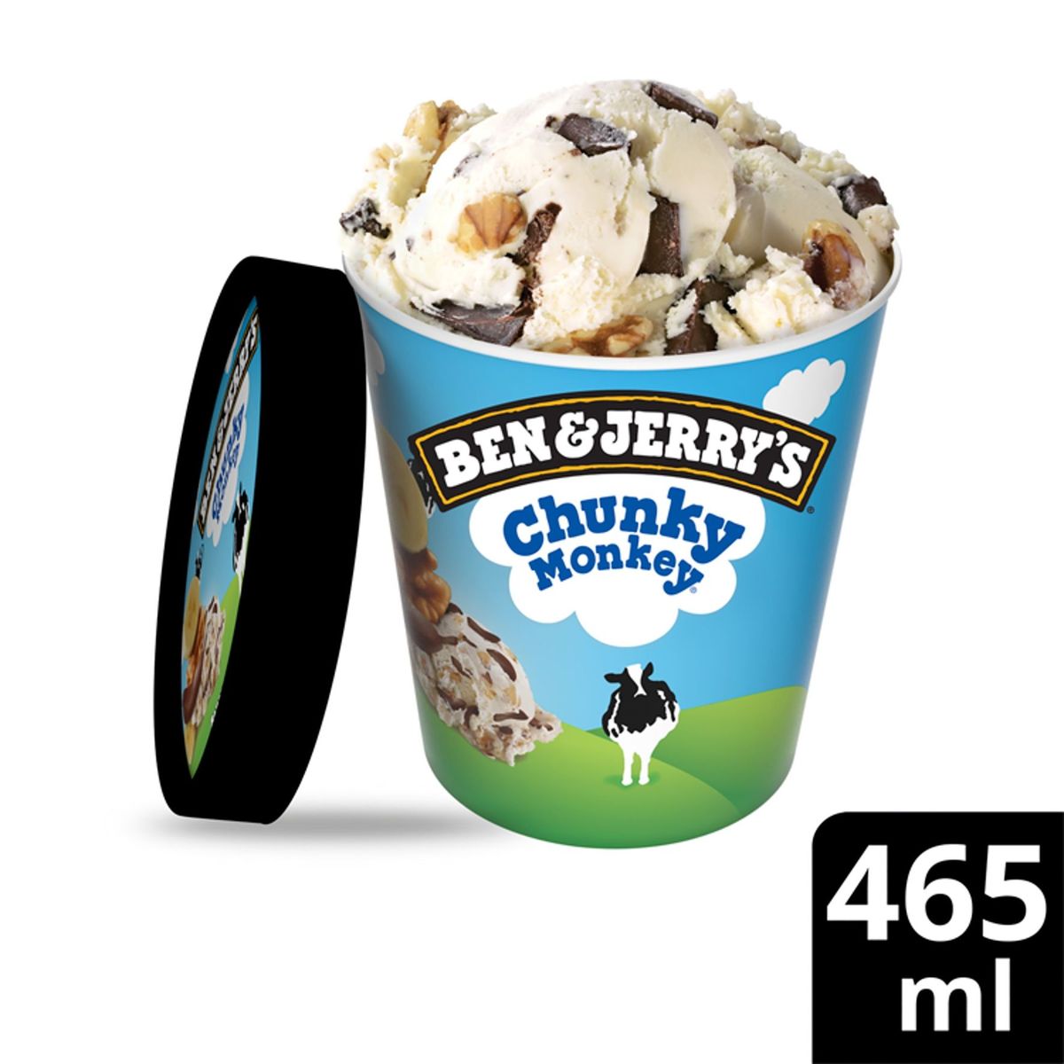 Ben & Jerry's Ijs Chunky Monkey 465 ml
