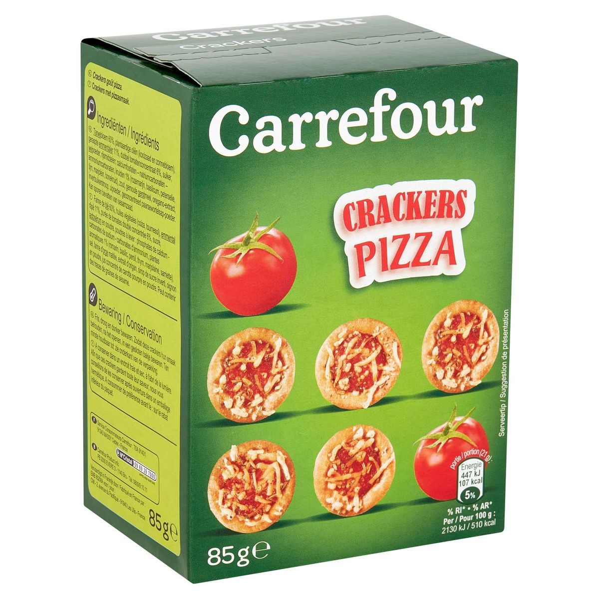 Carrefour Crackers Pizza 85 g
