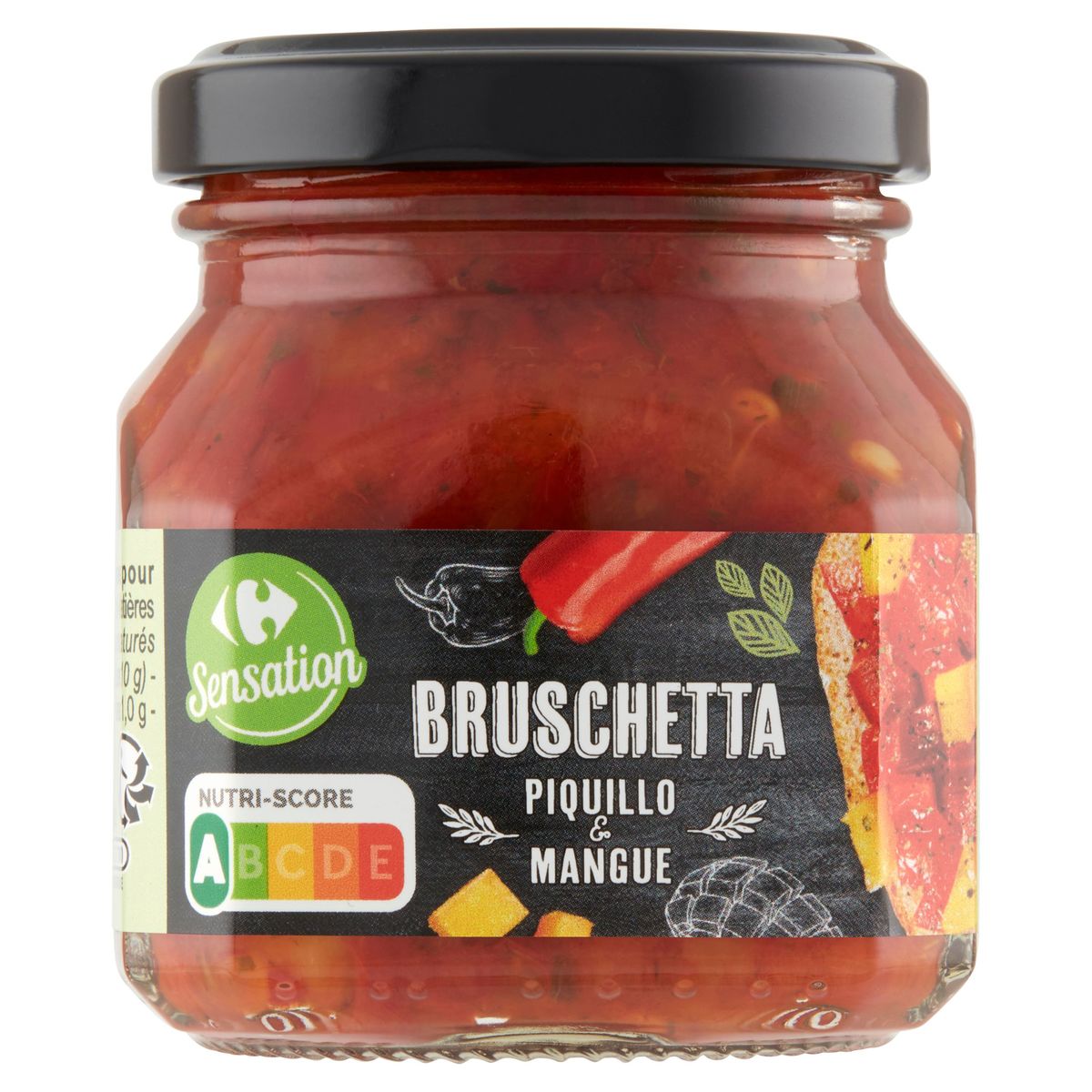 Carrefour Sensation Bruschetta Piquillo & Mangue 140 g