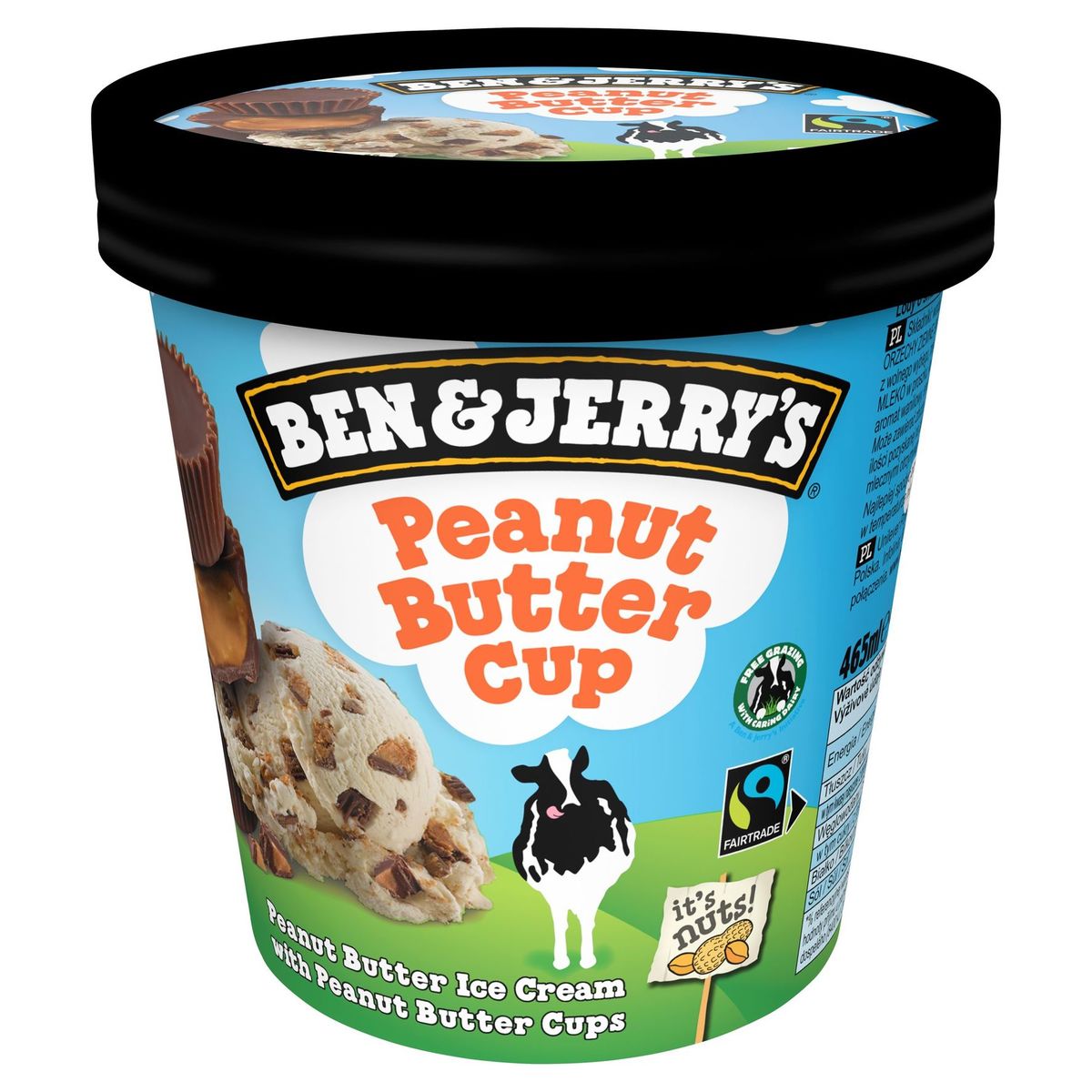 Ben & Jerry's Glace Peanut Butter Cup 465 ml