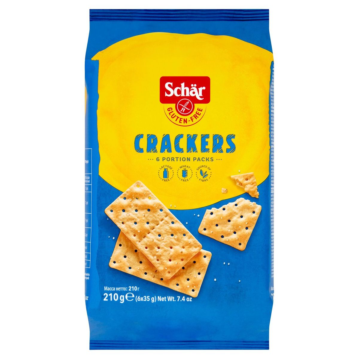 Schär Gluten Free Crackers 6 x 35 g