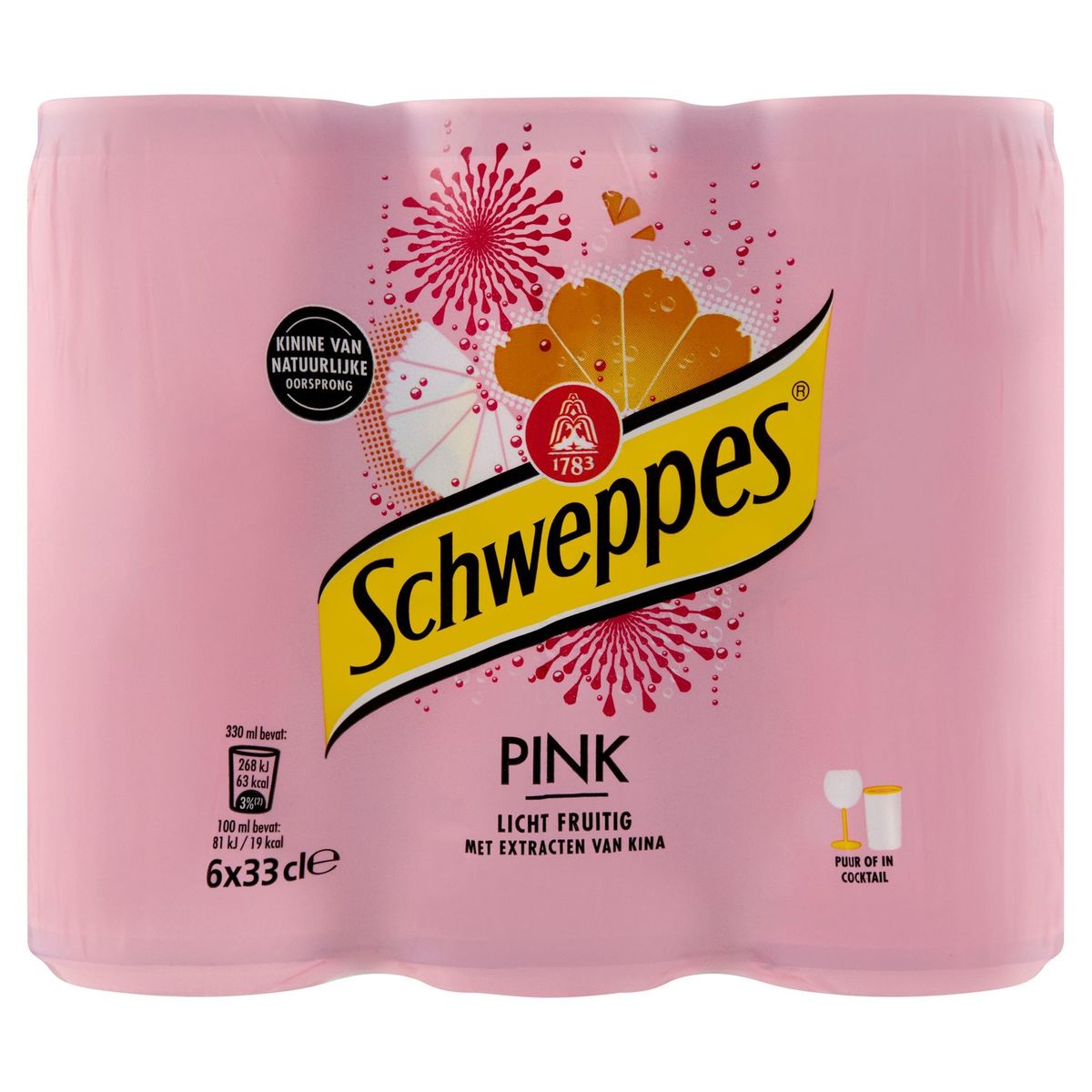 Schweppes Pink 6 x 33 cl