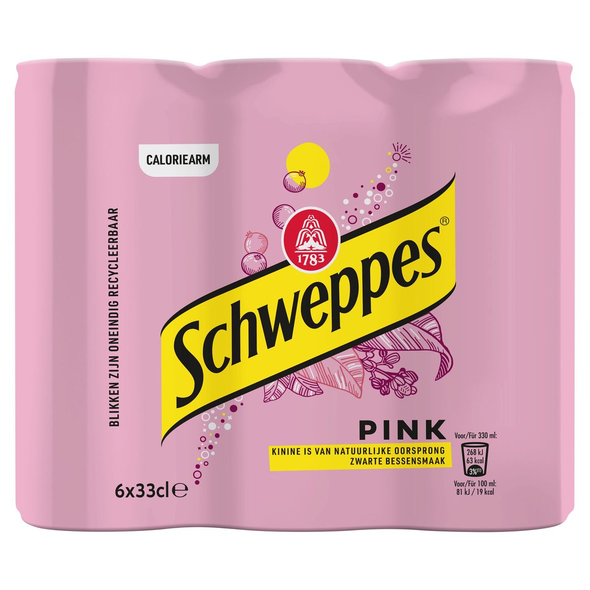 Schweppes Pink 6 x 33 cl