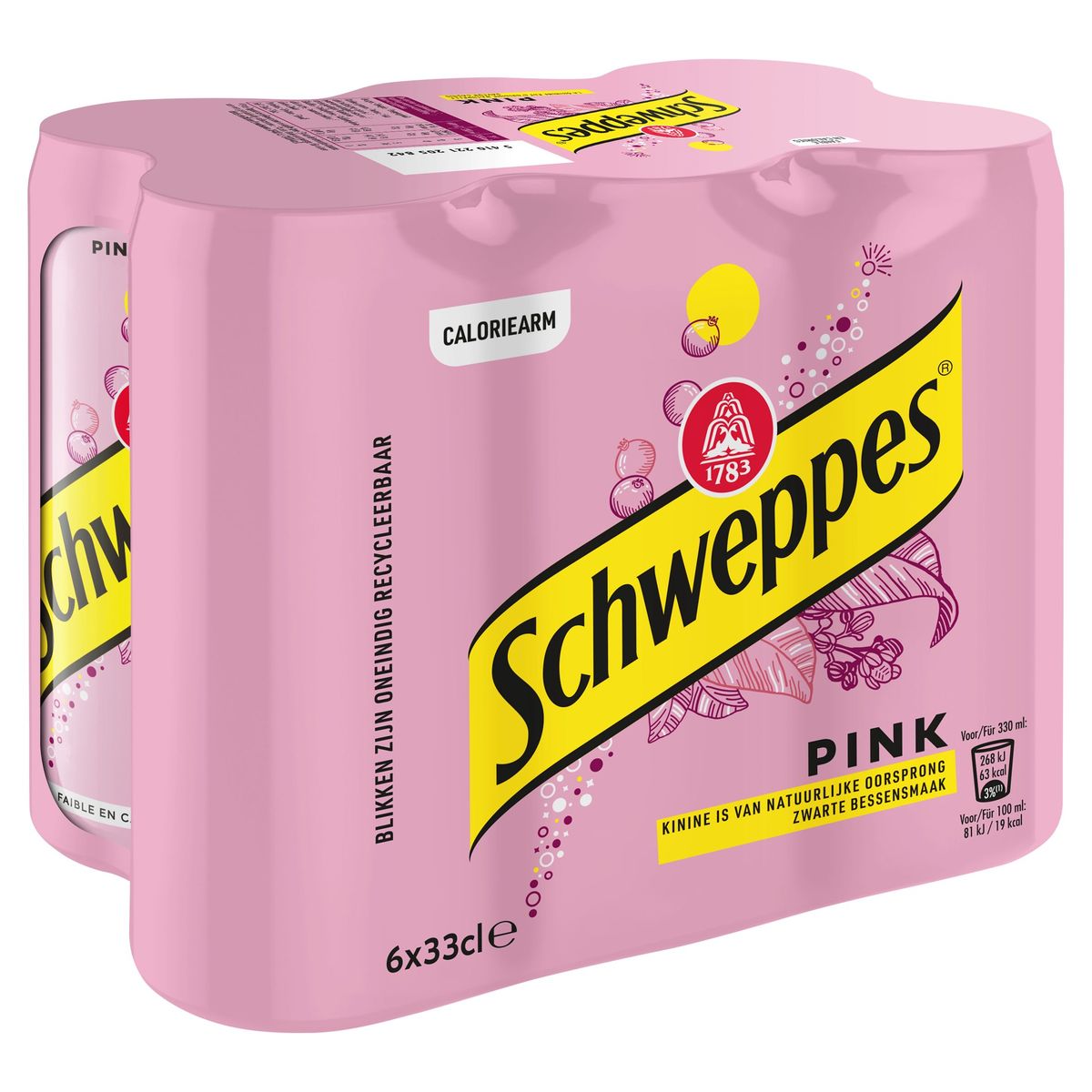 Schweppes Pink 6 x 33 cl