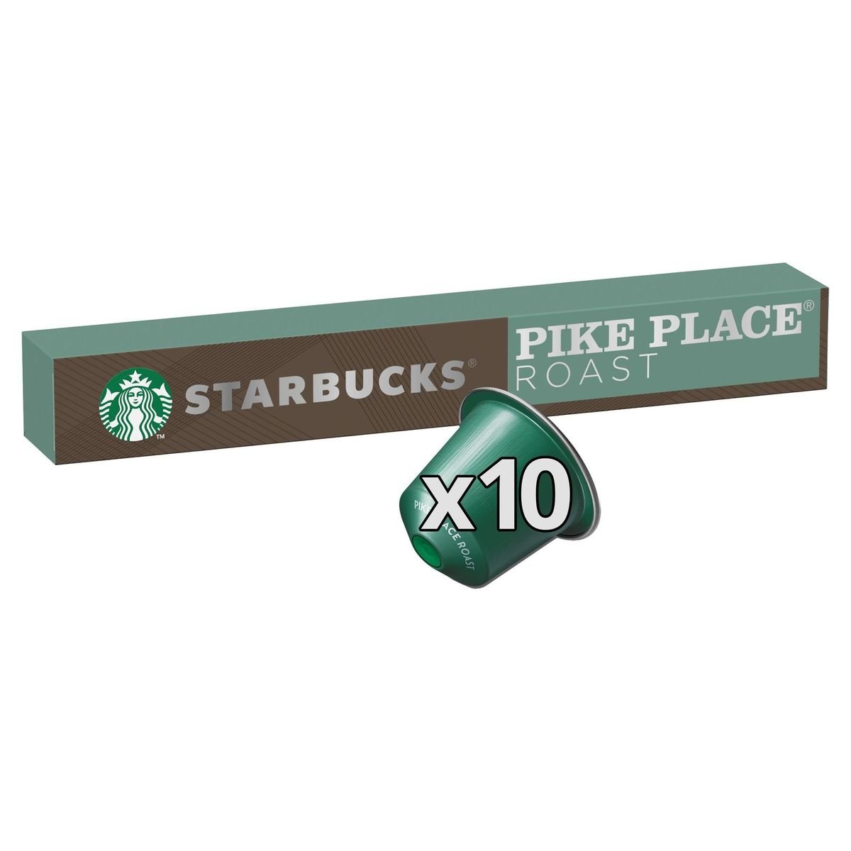 Café STARBUCKS by NESPRESSO Pike Place Roast 10 capsules