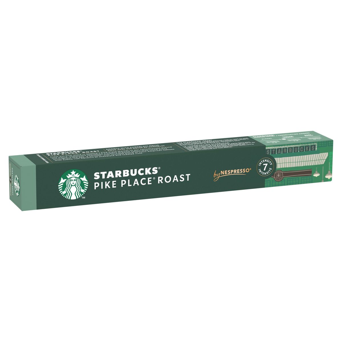 Starbucks by Nespresso Koffie Pike Place 10 Capsules 12x53g