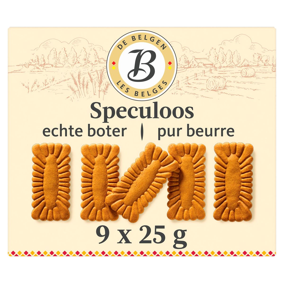 Les Belges Speculoos au Beurre 225 g