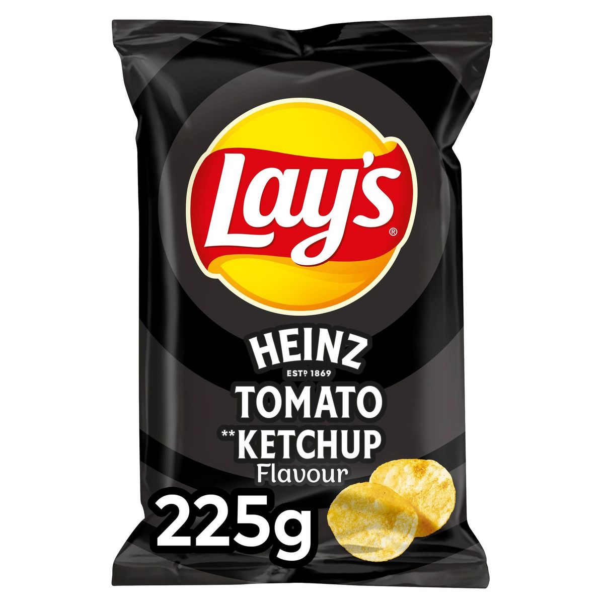 Lay's Chips De Pommes De Terre Heinz Tomato Ketchup Flavour 225g