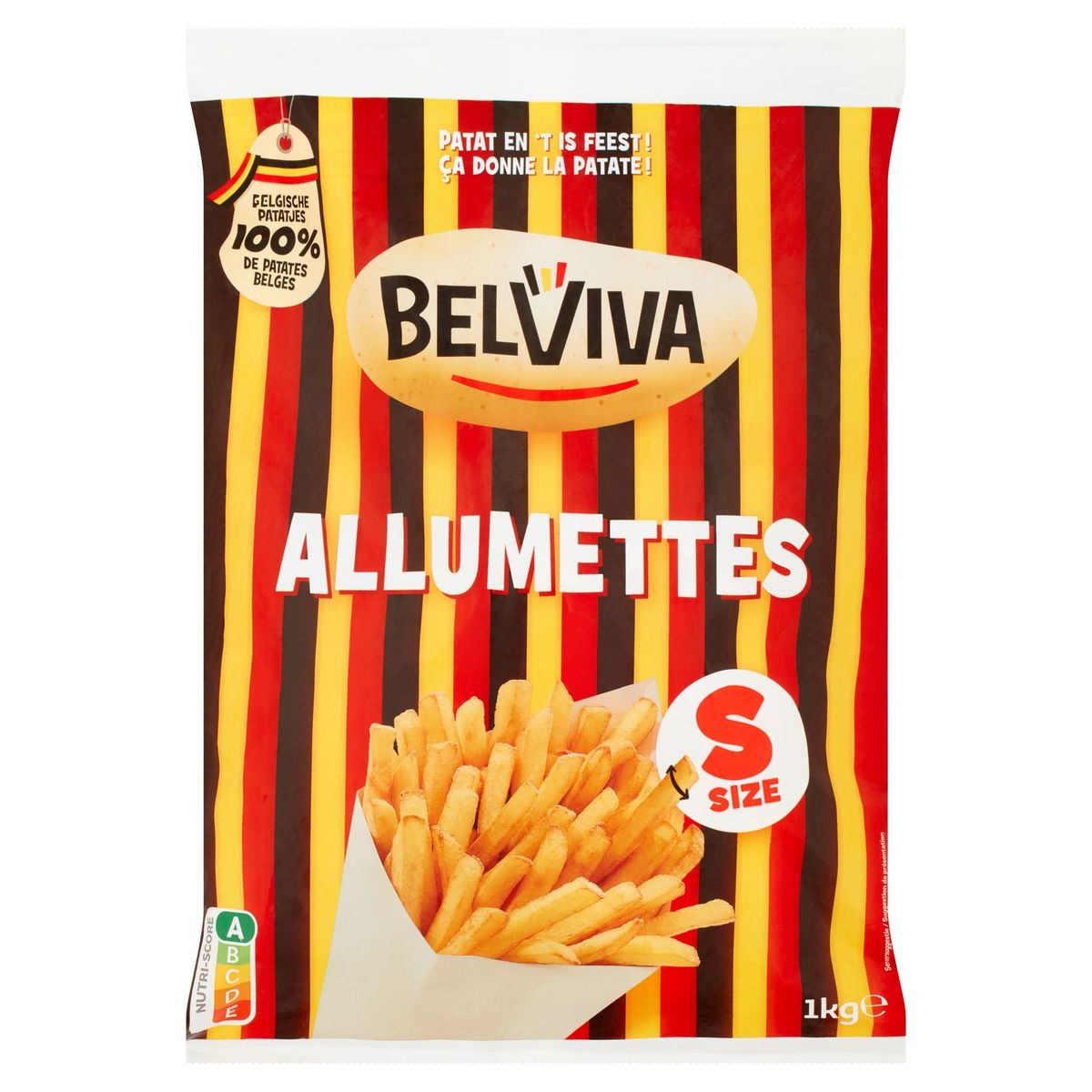 Belviva Allumettes S Size 1 kg