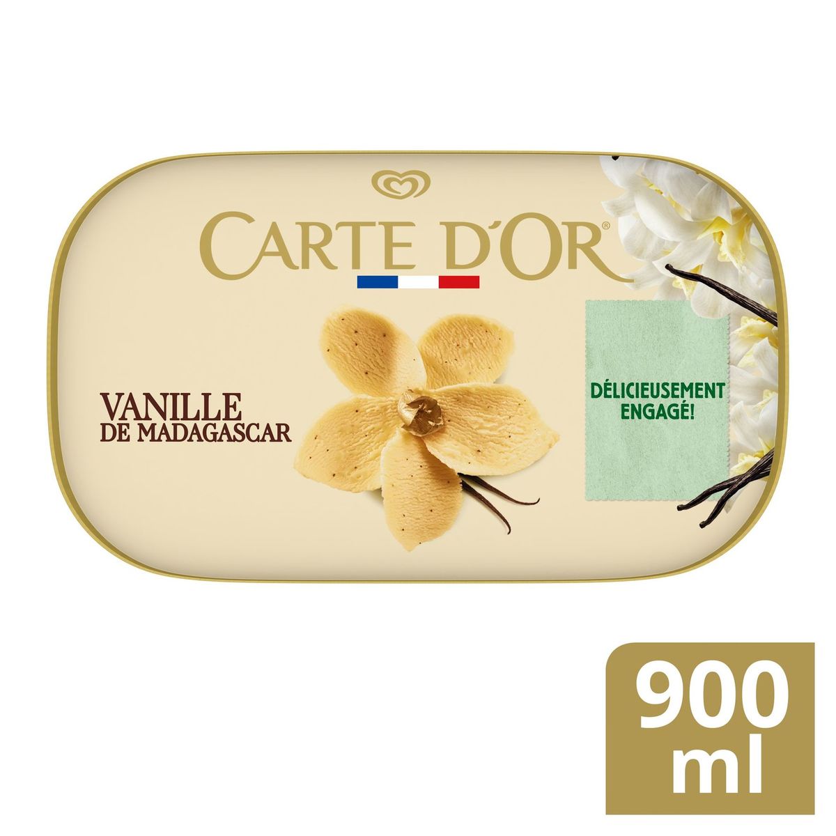 Carte D'Or Ola Glace Vanille de Madagascar 900 ml