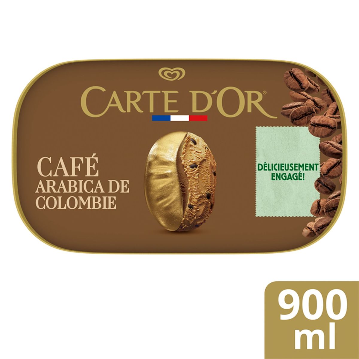 Carte D'Or Ola Gelateria Glace Café Arabica de Colombie 900 ml