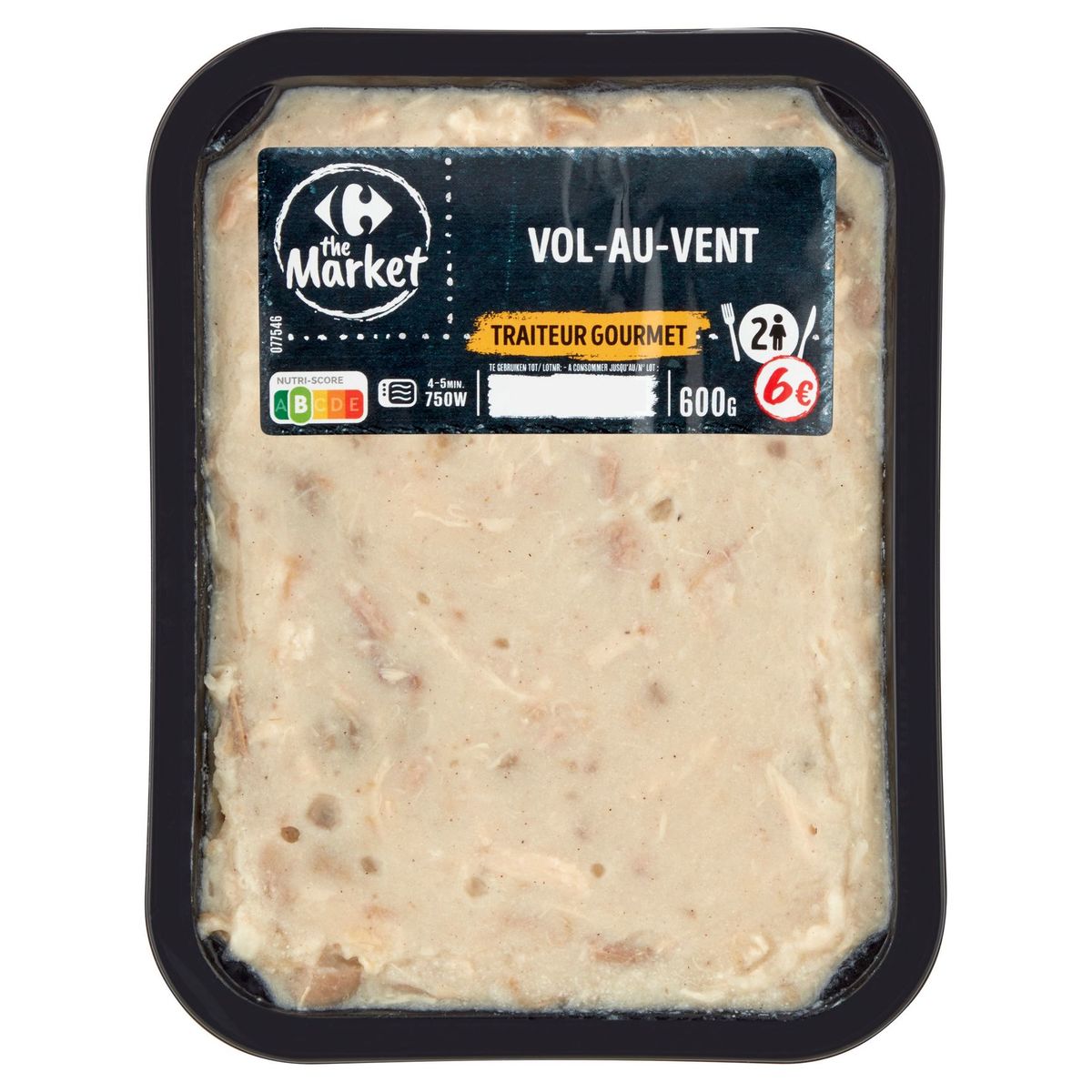 Carrefour Traiteur Gourmet Vol-au-Vent 600 g