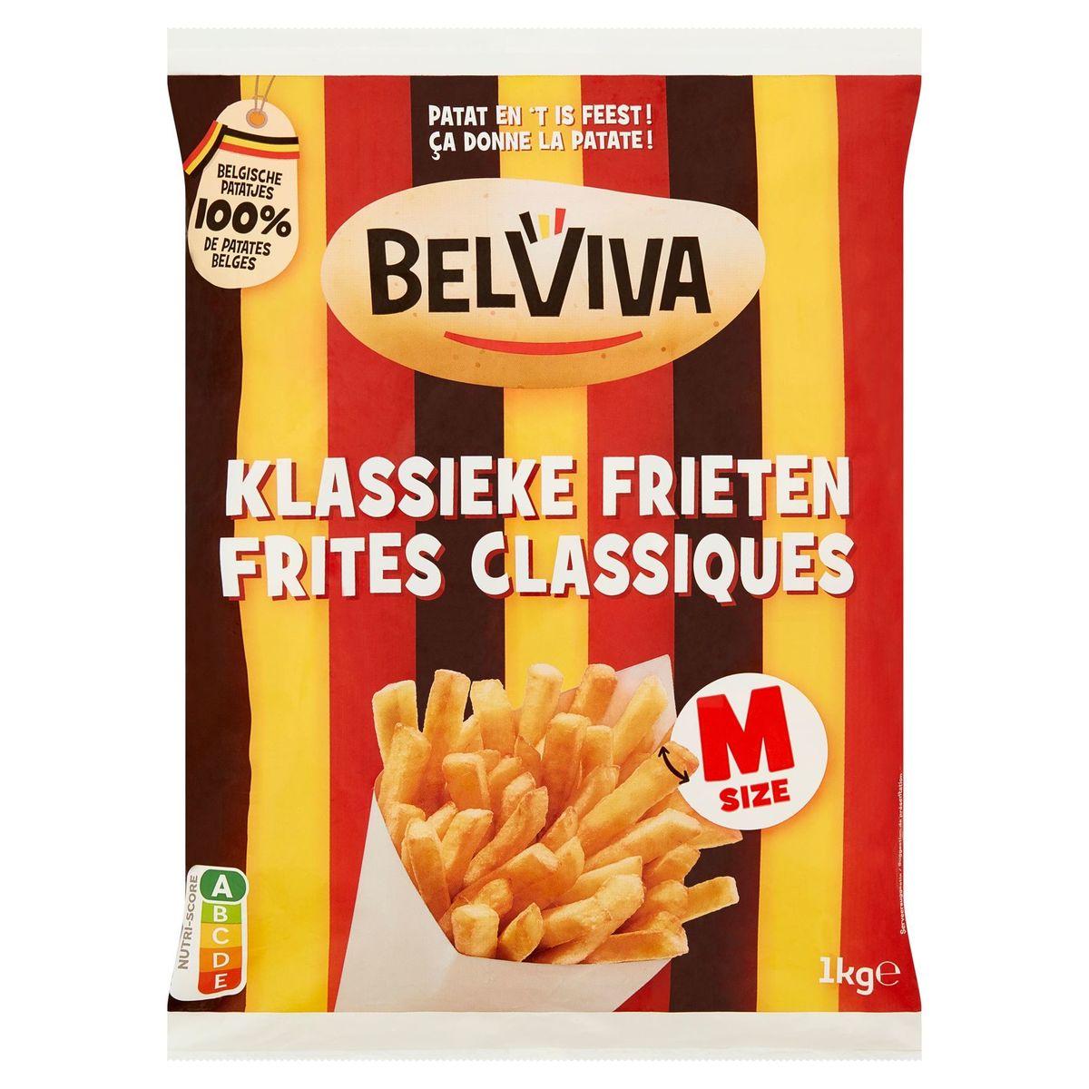 Belviva Klassieke Frieten M Size 1 kg