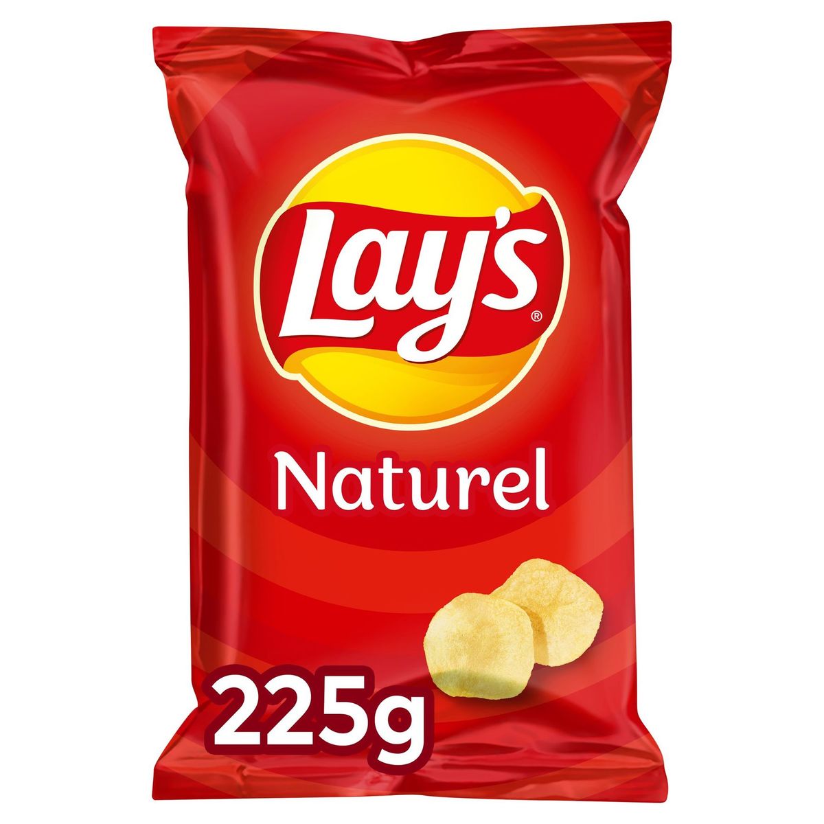 Lay's Aardappelchips Naturel 225 gr
