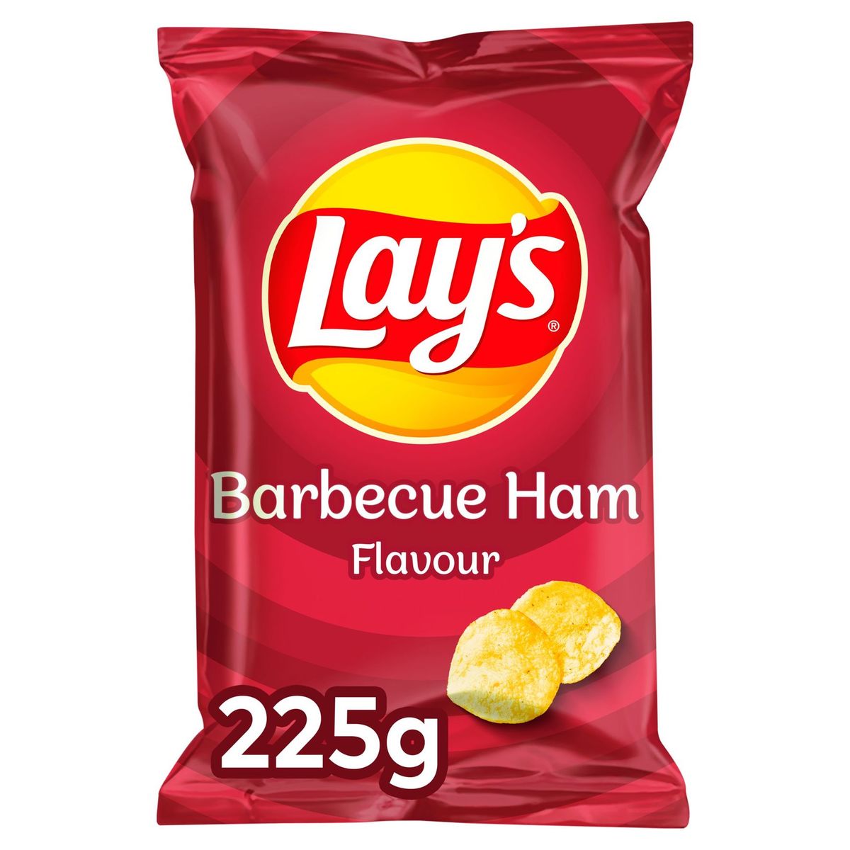 Lay's Aardappelchips Barbecue Ham Flavour 225g