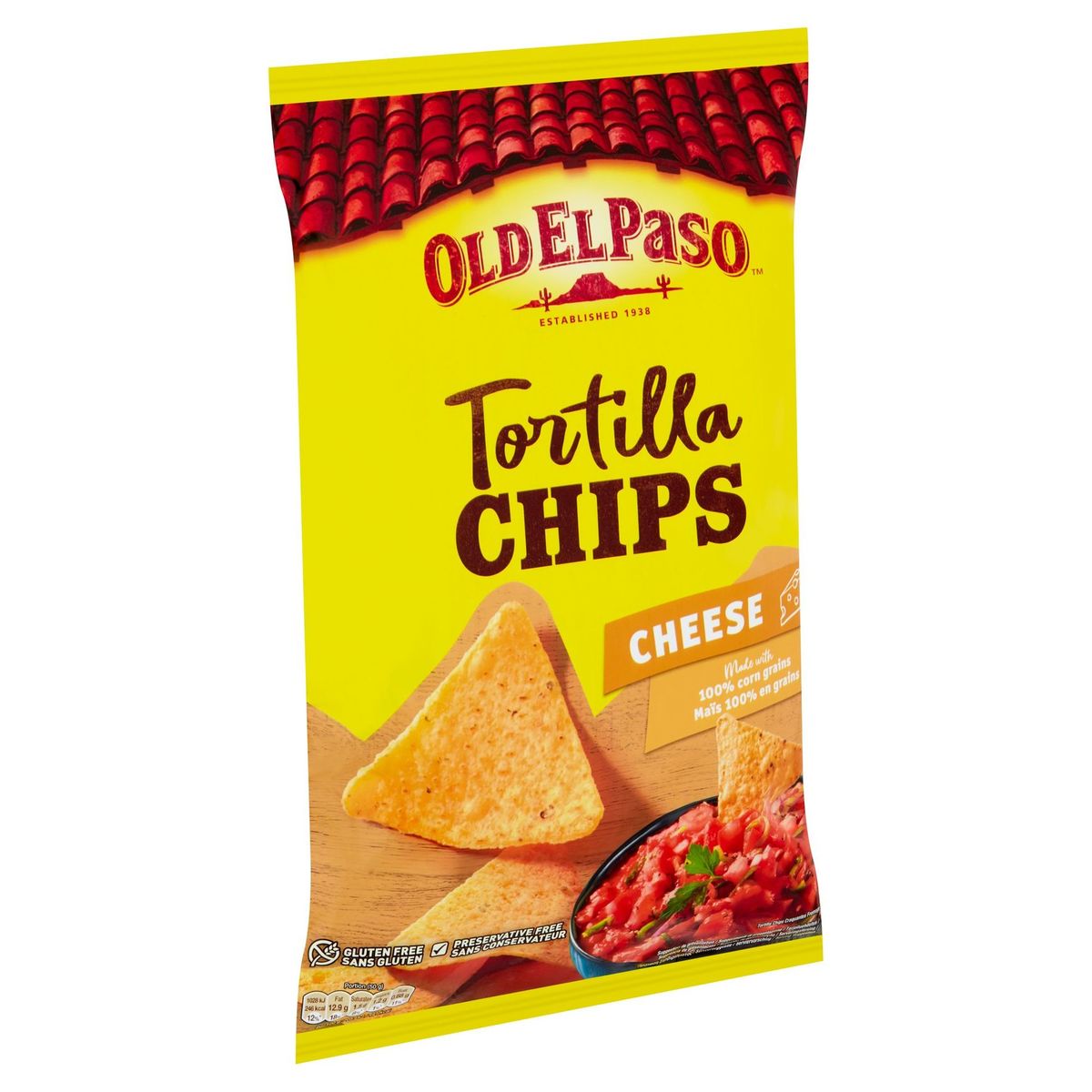 Old El Paso Tortilla Chips Cheese 185 g