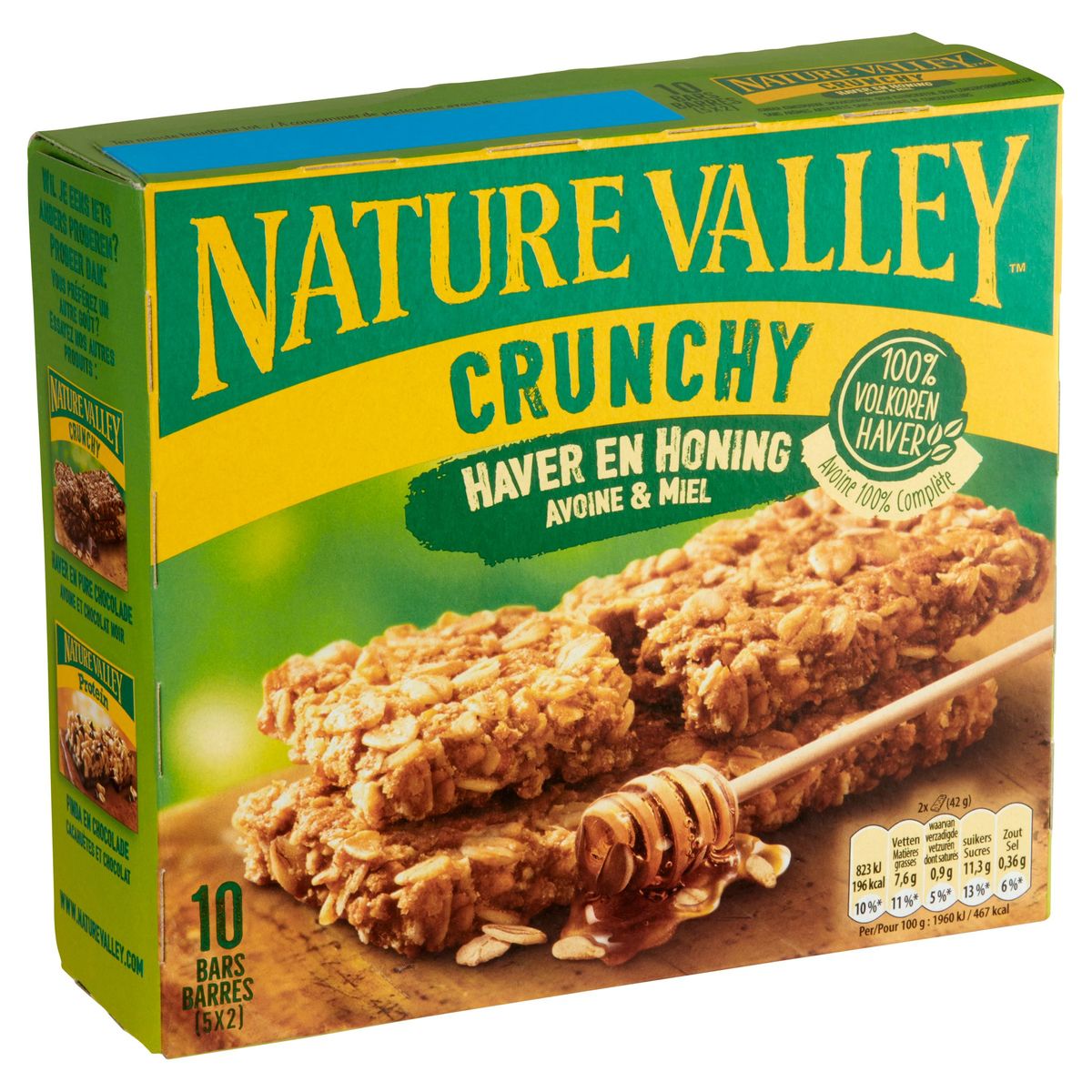 Nature Valley Crunchy Avoine & Miel 5 x 42 g