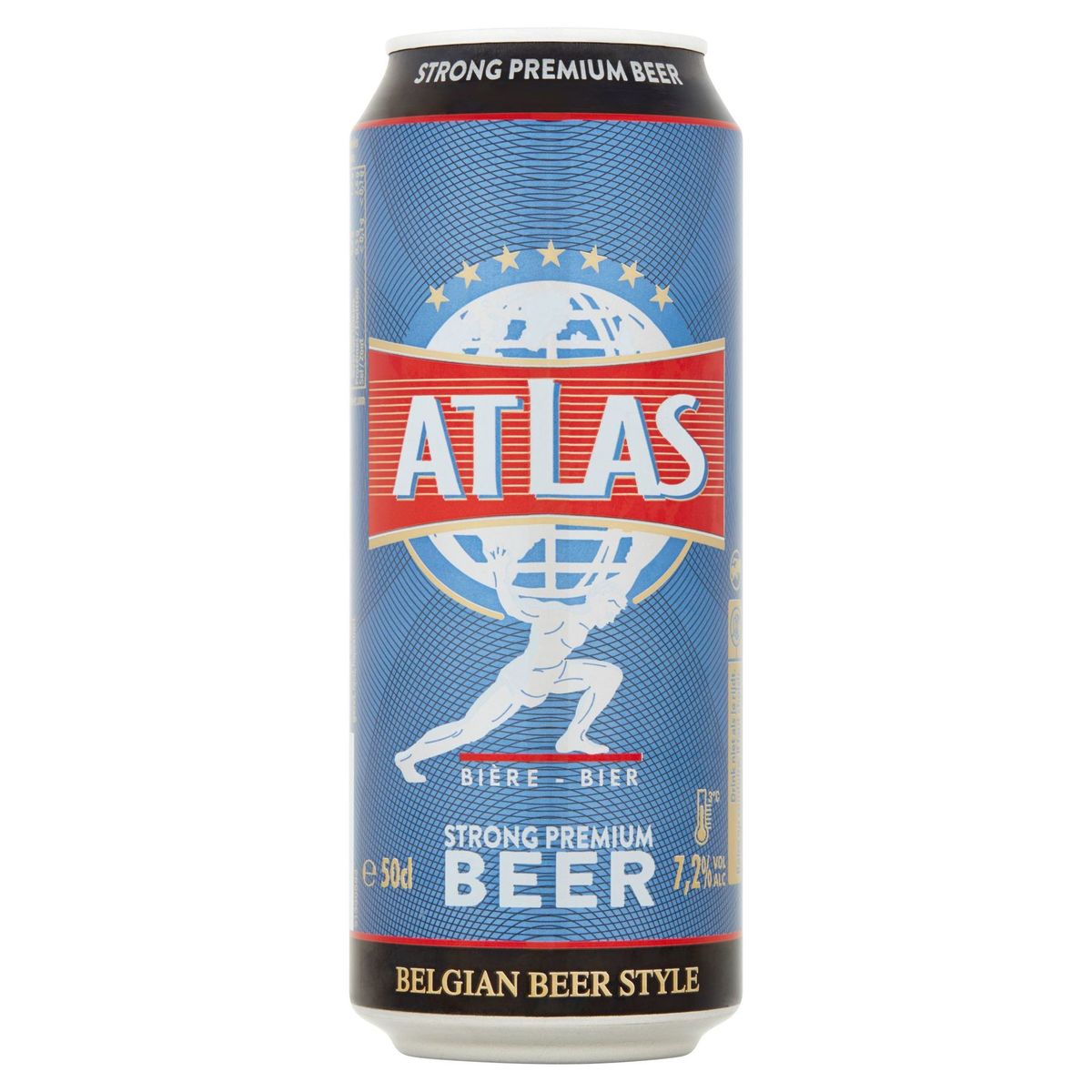 Atlas Strong Premium Beer Canette 50 cl