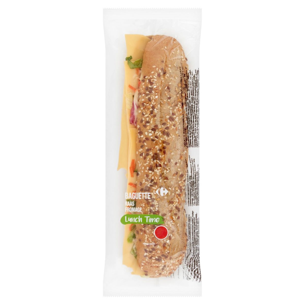 Carrefour Lunch Time Baguette Kaas 230 g