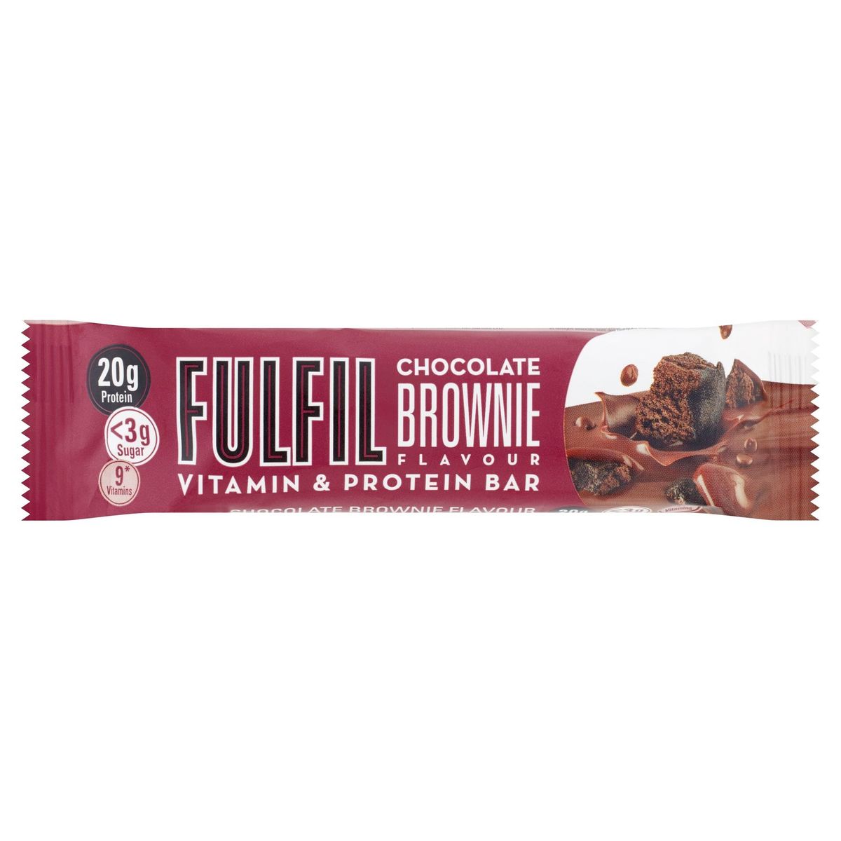 Fulfil Chocolate Brownie Flavour Vitamin & Protein Bar 55 g Carrefour