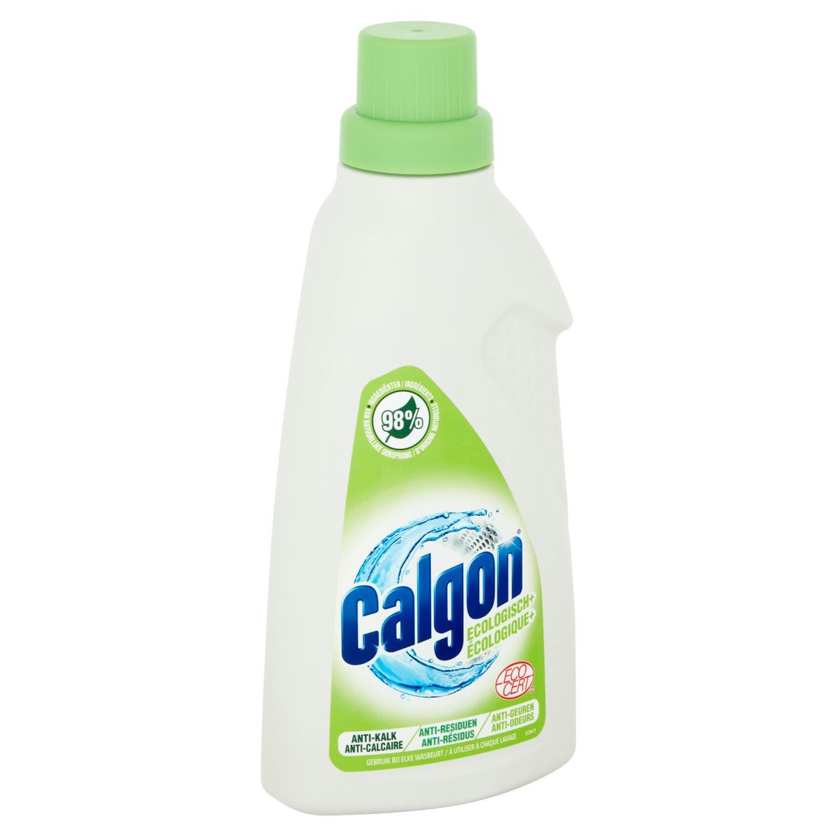 Calgon Ecologische+ Gel Reiniger en Anti kalk 15 Wasbeurten 750 ml