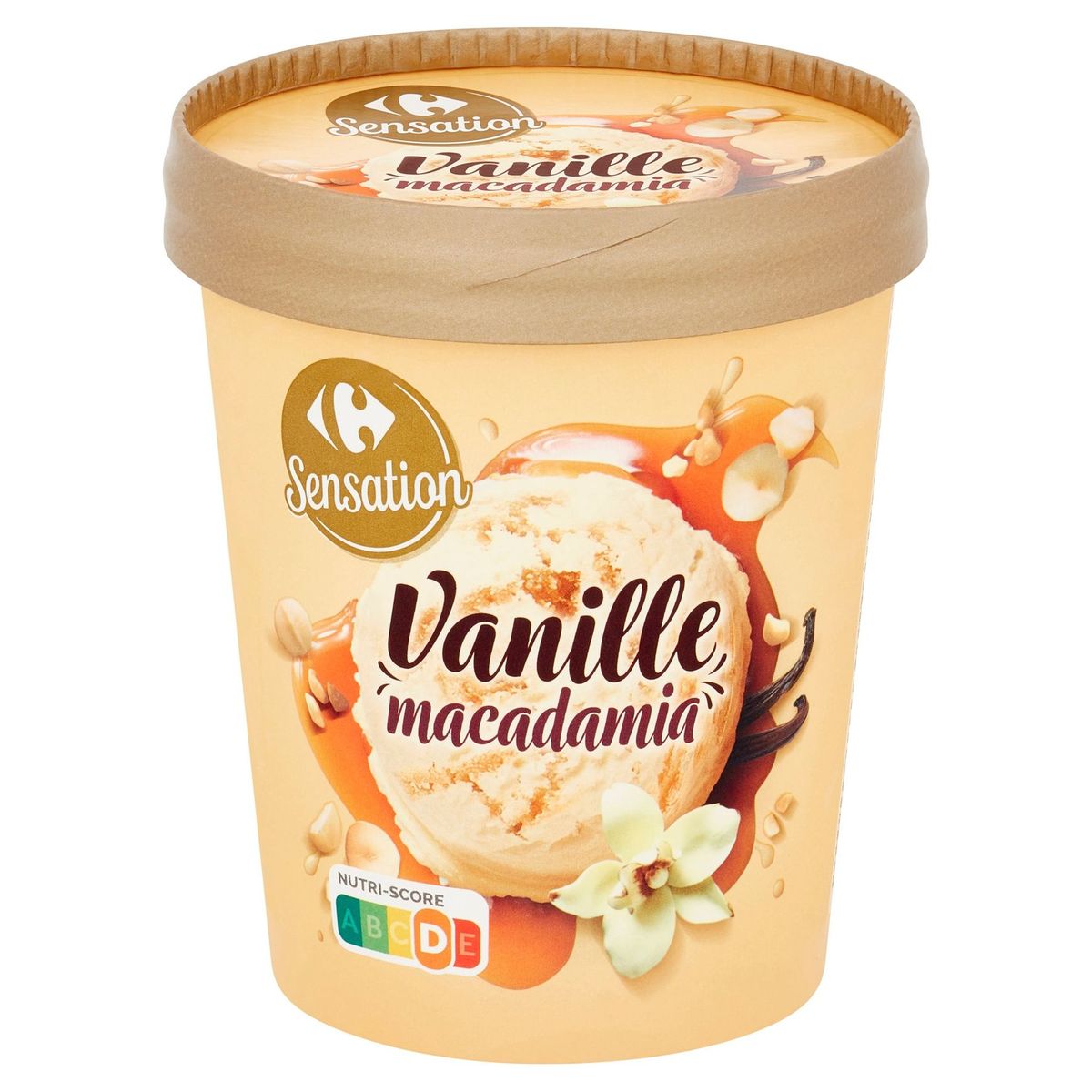 Carrefour Sensation Vanille Macadamia 295 g