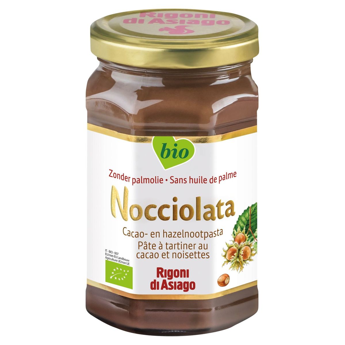 Rigoni di Asiago Pâte à Tartiner au Cacao & Noisettes 270 g