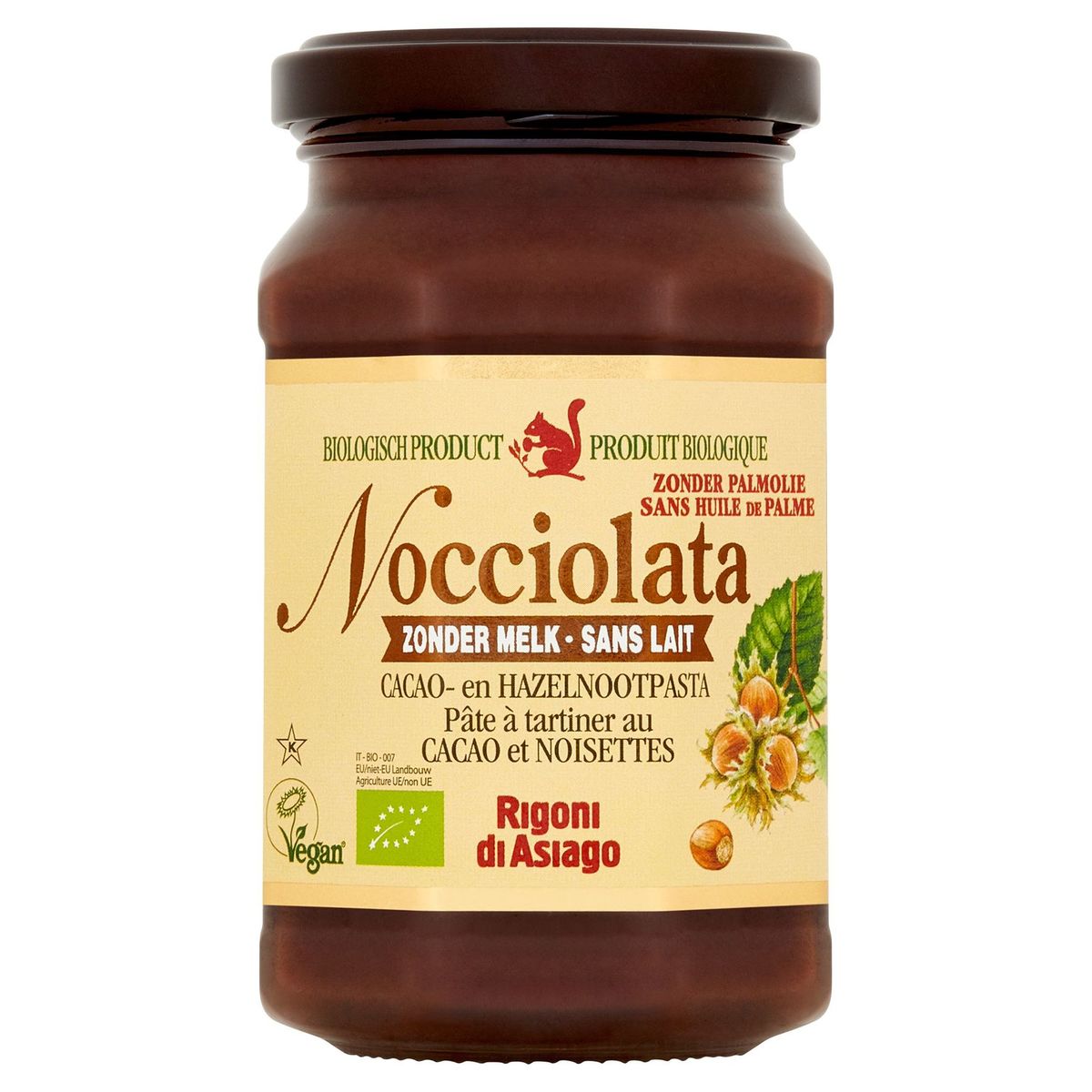 Rigoni di Asiago Nocciolata Pâte à Tartiner Cacao et Noisettes 270 g