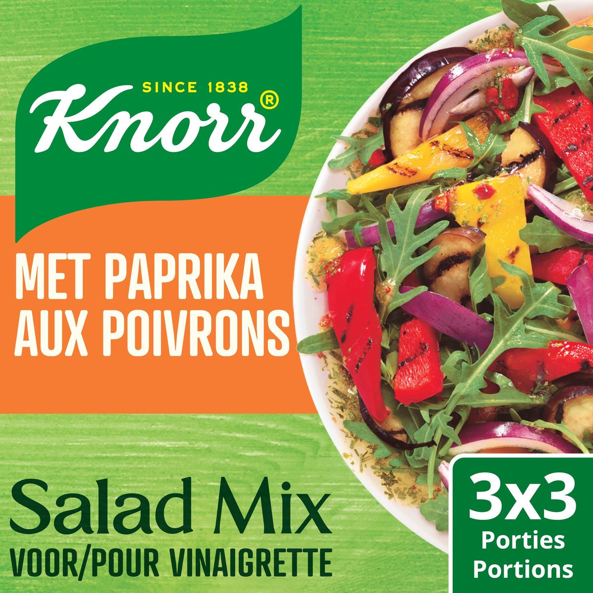 Knorr Vinaigrette Poivron 3 x 9 g