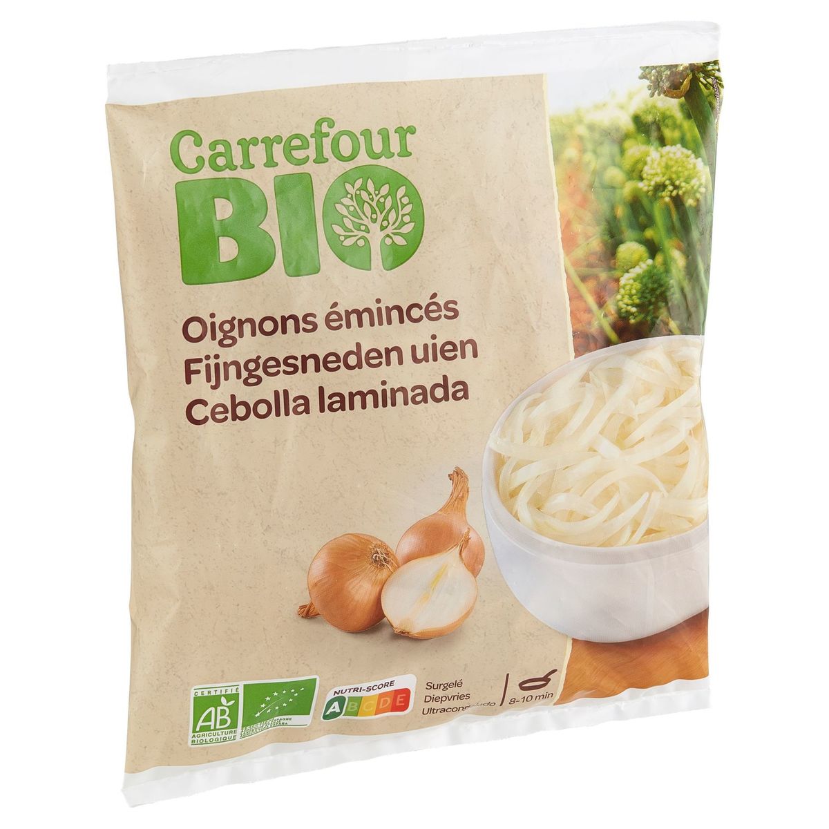 Carrefour Bio Oignons Émincés 450 g