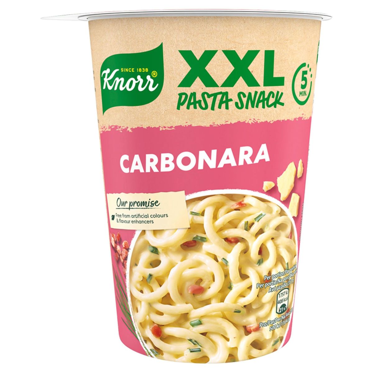 Knorr XXL Pasta Snack Carbonara 92 g