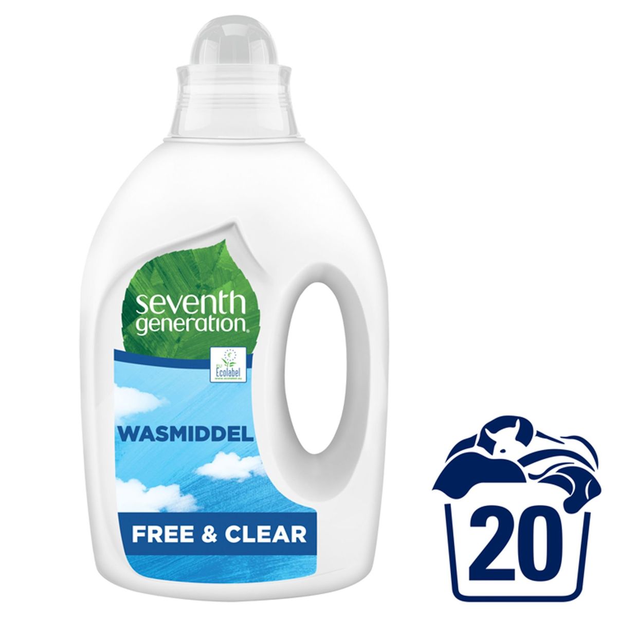 Seventh Generation Lessive Free and Clear 1 L