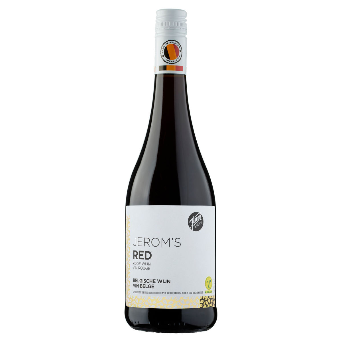 België Jerom Winery Rode Wijn 75 cl