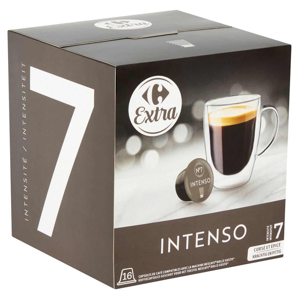 Carrefour Extra Intenso 16 x 7.5 g