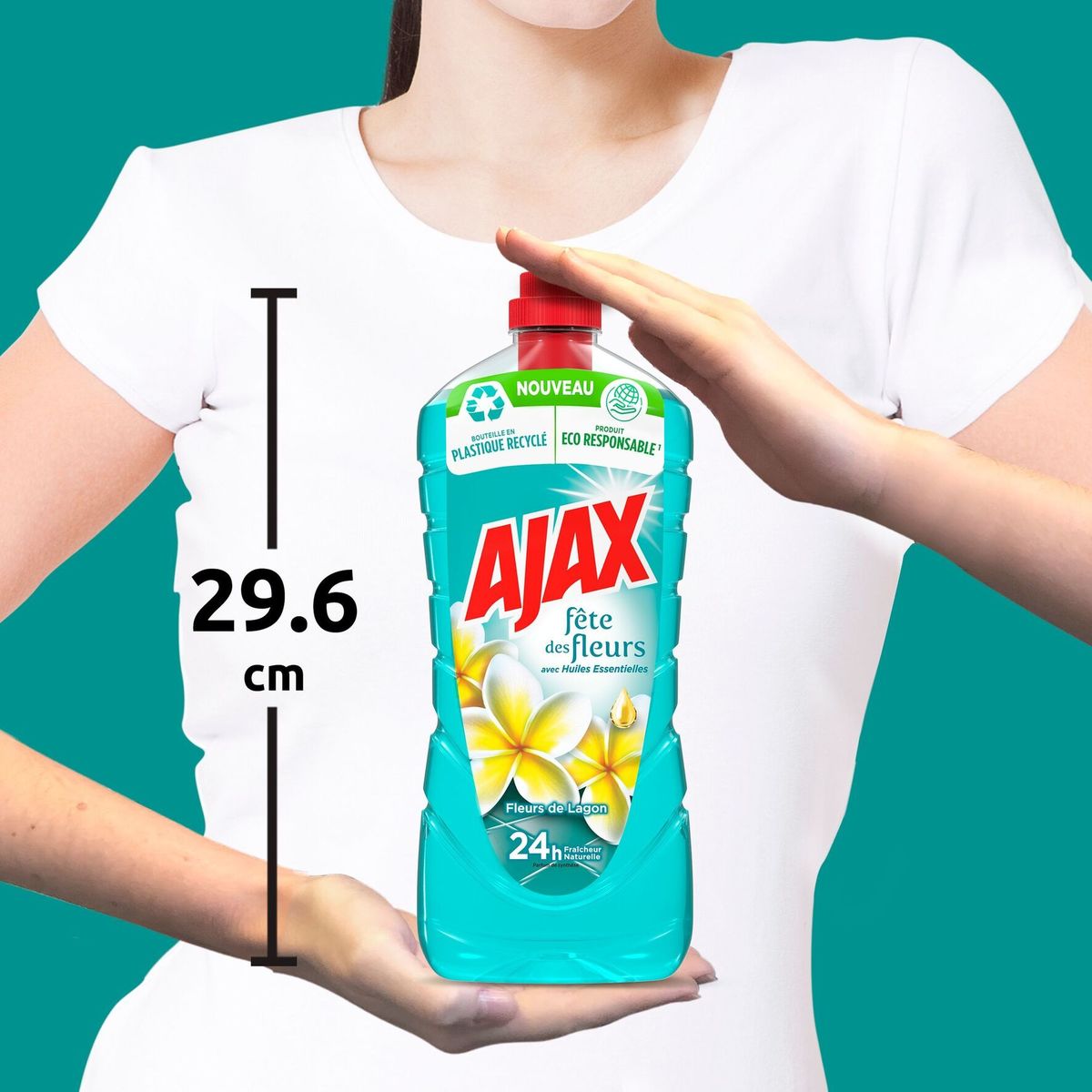 Ajax Fête des Fleurs Fleurs de Lagon Nettoyant Liquide 1250ml
