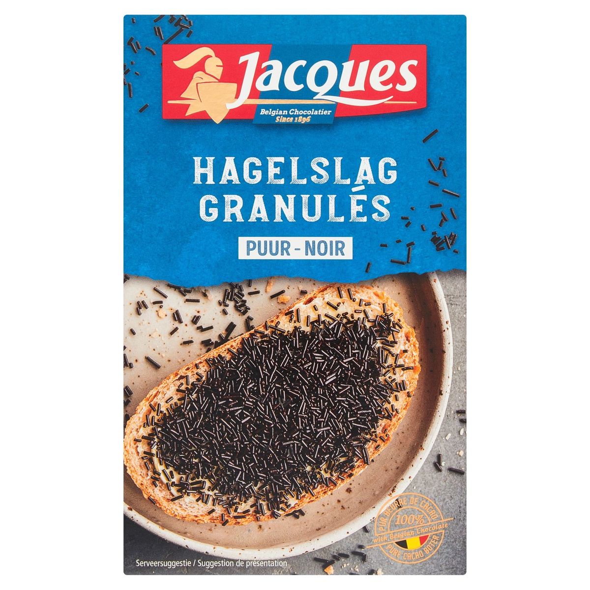 Jacques Granulés Noir 200 g