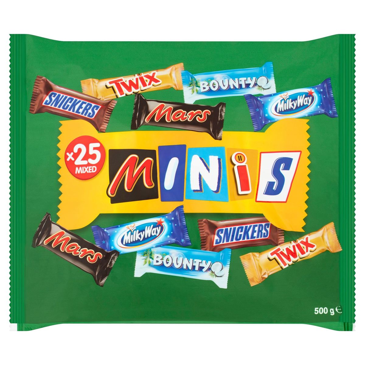 Minis Mixed 25 Pièces 500 g