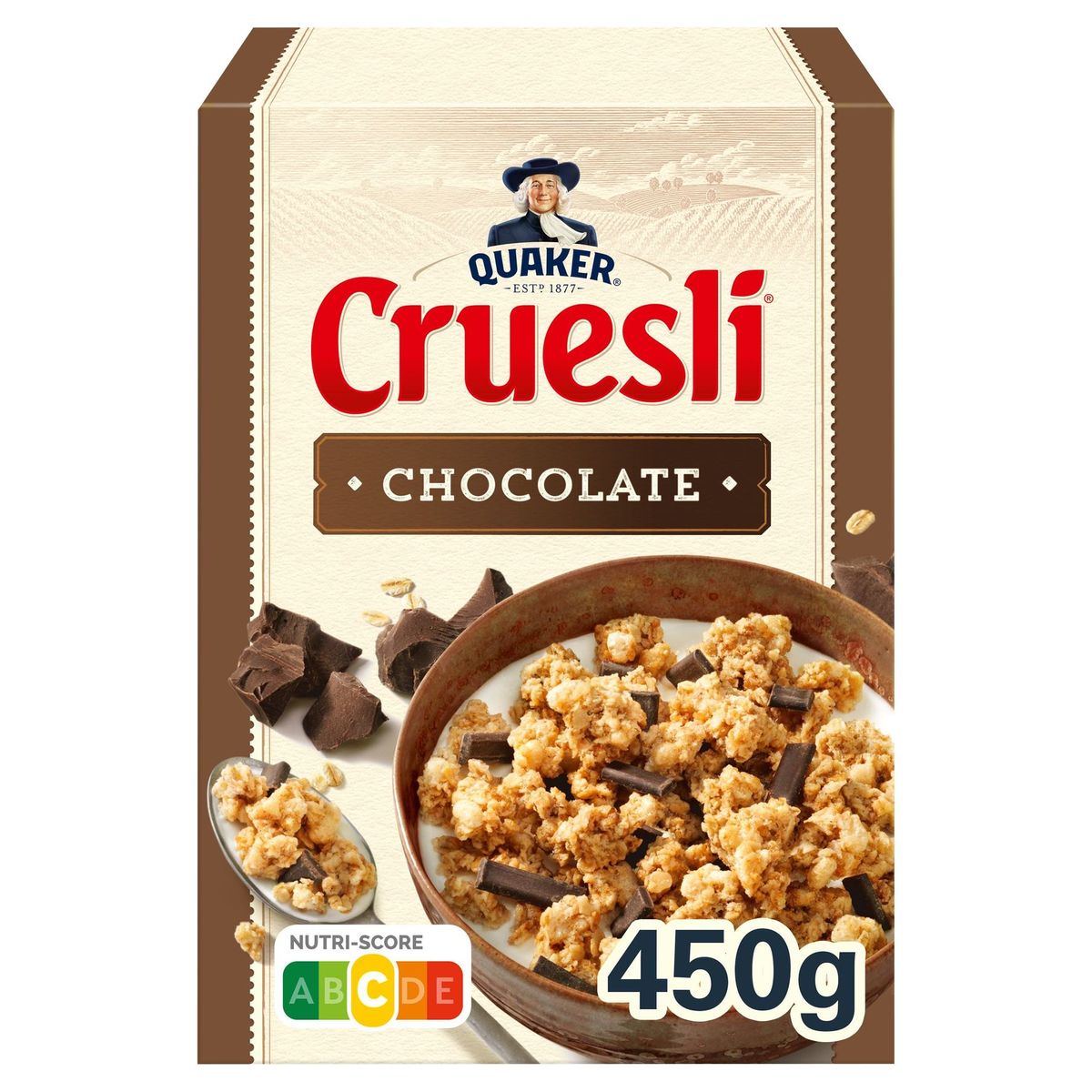 Quaker Cruesli Chocolat 450gr