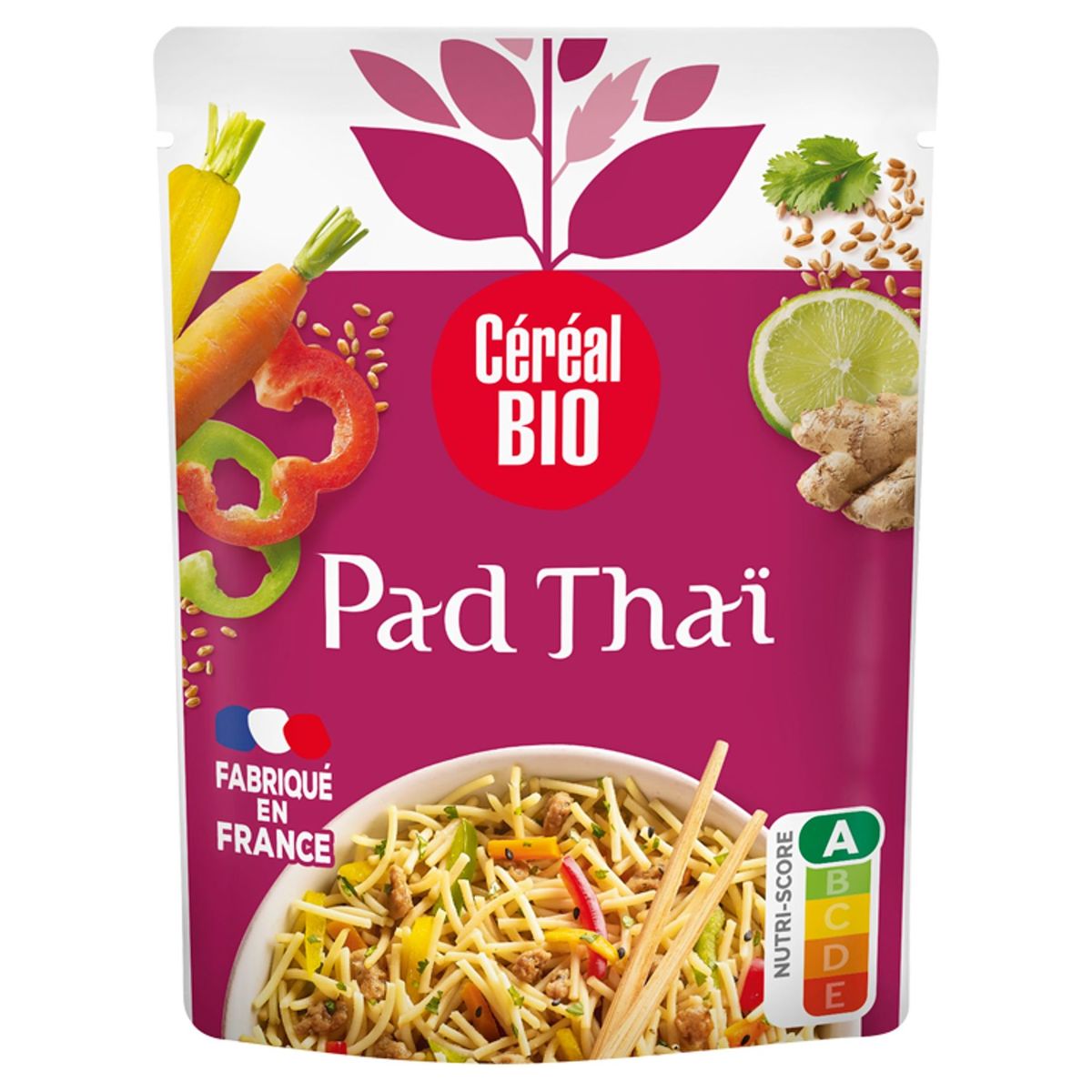 Céréal Bio Pad Thaï Citroen, Koriander & Sriracha Saus 220 g