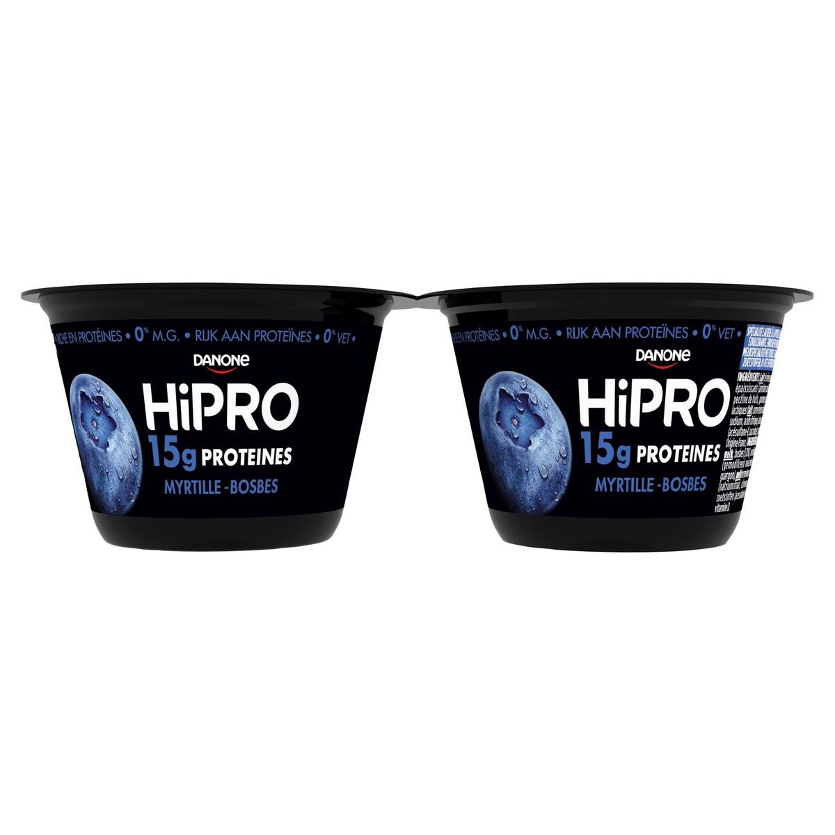 HiPRO YOG. 0% MYRTILLE 2 X 160 g