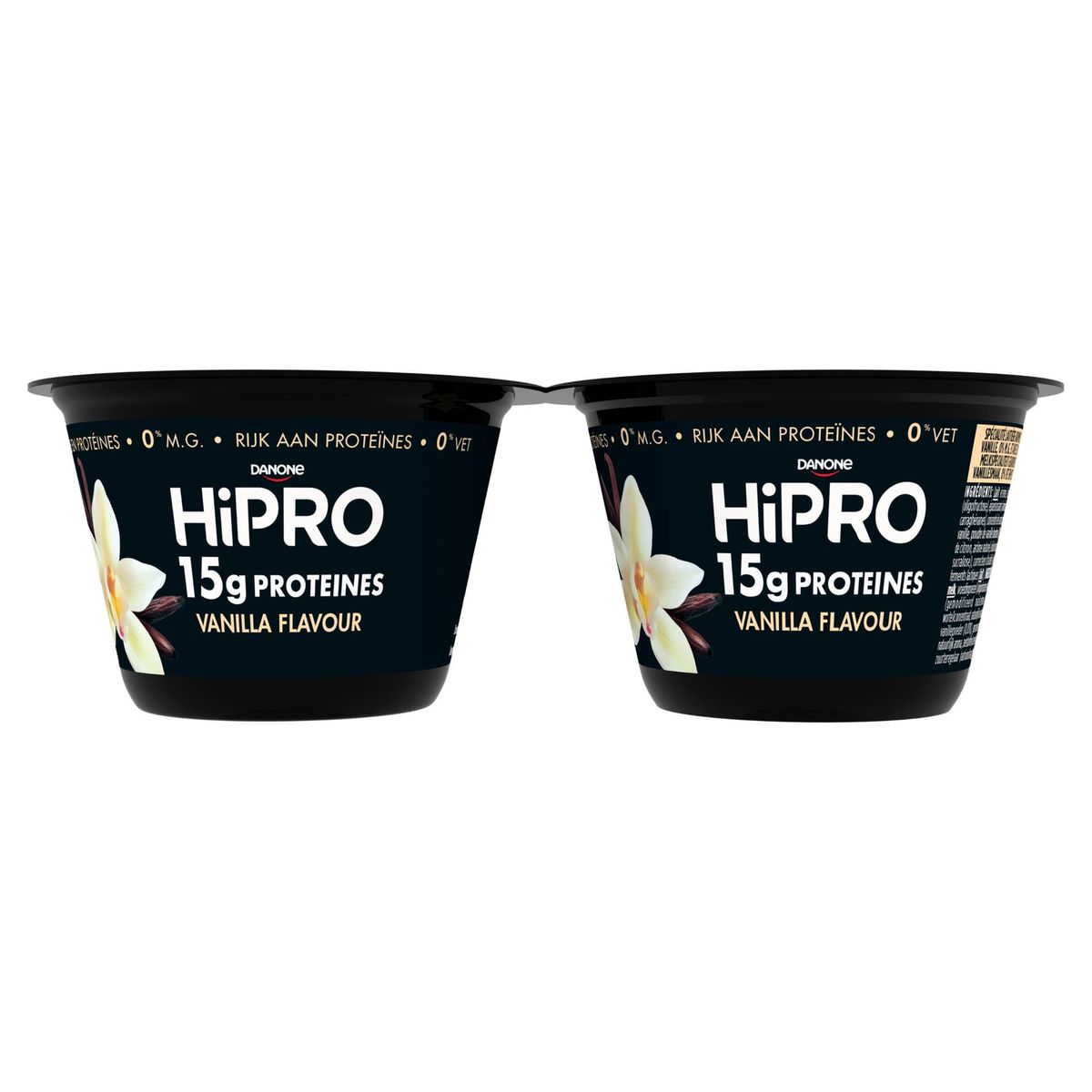 HiPRO en Pot Saveur Vanille avec 15 g de Protéines 2 x 160 g
